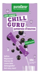 Purasana Superfood Hydratation Chill Guru 10 Sticks