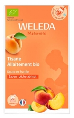 Weleda Herbata Ziołowa dla Karmiących Brzoskwinia Morela Organiczna 20 Saszetek