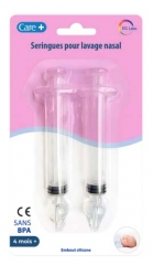 Care+ Nasal Wash Syringes 2 Syringes