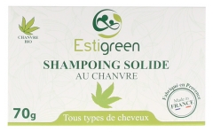 Estigreen Champ&uacute; S&oacute;lido de C&aacute;&ntilde;amo 70 g