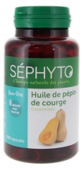 S&eacute;phyto Moliūgų Sėklų Aliejus 200 Kapsulių