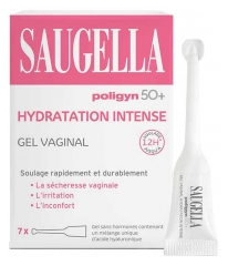 Saugella Poligyn 50+ Gel Vaginale Idratazione Intensa 7 Unidosi