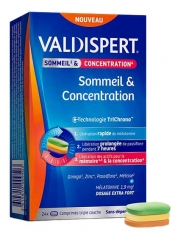 Valdispert Sommeil &amp; Concentration 24 Comprim&eacute;s Triple Couche