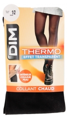 DIM Thermo Str&oslash;mpebukser Transparent Effekt Sort 1 Par