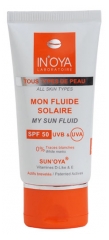 In\'Oya Sun\'Oya Fluide Solaire pour Peaux Noires et Mates SPF50 50 ml