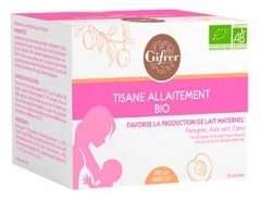 Gifrer Zīdī&scaron;anas Tēja Persiks Aprikoze Bio 20 Paciņi