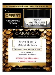 Garancia Myst&eacute;rieux Mille et Un Jours Anti-Aging Day Emulsion 30 ml + Myst&eacute;rieuse s Mille et Une Nuits Anti-Aging Night Cream 10 ml Free
