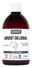 Aquasilice Coloidal de Plata 20 ppm 100% Natural 500 ml
