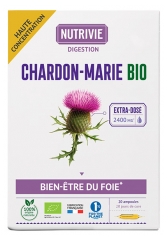 Nutrivie Organic Milk Thistle 20 Ampoules