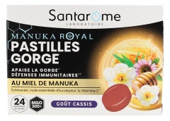 Santarome Manuka Royal Throat Pastilles 24 Pastylki do żucia
