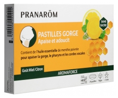 Pranar&ocirc;m Aromaforce Pastilky na hrdlo 24 pastilek
