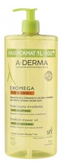 A-DERMA Exomega Control Olio di Lavaggio Emolliente Antigraffio 1L