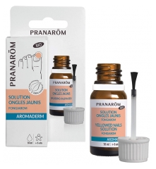 Pranar&ocirc;m Aromaderm Soluci&oacute;n U&ntilde;as Amarillentas Bio 10 ml