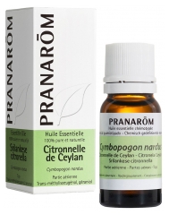 Pranar&ocirc;m Cejloński Olejek Eteryczny z Cytronelli (Cymbopogon Nardus) 10 ml