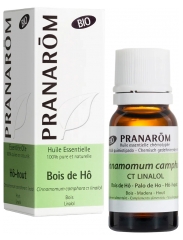 Pranar&ocirc;m Huile Essentielle Bois de H&ocirc; (Cinnamomum camphora ct linalol) 10 ml