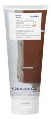 Korres Kūno pienelis Vanilė Cinamonas 200 ml