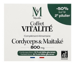 Phytalessence Vitaliteitsset Cordyceps Bio 60 Capsules + Maitak&eacute; Bio 60 Capsules