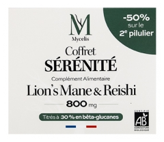 Phytalessence Serenity Gift Set Lion's Mane Organic 60 Kapsułek + Reishi Organic 60 Kapsułek