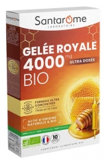 Santarome Royal Hive Royal Jelly 4000 mg Organic 10 Fiolek