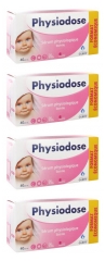Physiodose sterilus fiziologinis tirpalas, 4 x 40 vienkartinių 5 ml dozių pakuotė