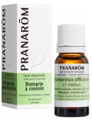 Pranar&ocirc;m Aceite Esencial de Romero QT Cineol (Rosmarinus officinalis QT cineol) 10 ml