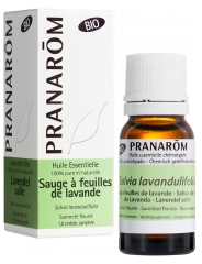 Pranar&ocirc;m Huile Essentielle Sauge &agrave; Feuilles de Lavande (Salvia lavandulifolia) Bio 10 ml