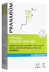 Pranar&ocirc;m Allergoforce C&aacute;psulas Conforto Olhos-Nariz 30 C&aacute;psulas