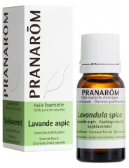 Pranar&ocirc;m Essential Oil Aspic Lavender (Lavandula latifolia) 10 ml