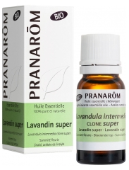 Pranar&ocirc;m Aceite Esencial de Lavand&iacute;n S&uacute;per (Lavandula x burnatii clone super) Bio 10 ml