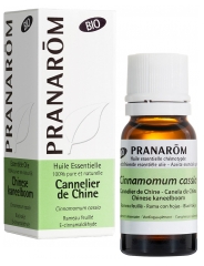 Pranar&ocirc;m Ķīnas kanēļa ēteriskā eļļa (Cinnamomum cassia) Bio 10 ml