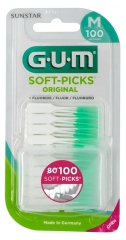 GUM Soft-Picks Original Medium 100 Unit&agrave;
