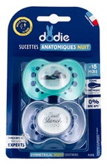Dodie 2 Suzeta Anatomica Noapte 18 Luni și +