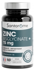 Santarome Cinko Bisglicinatas+ 15 mg 60 Kapsulės