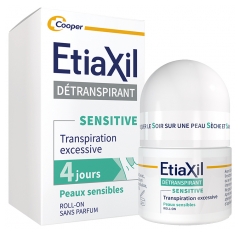 Etiaxil Deodorantti Sensitive Kainalot Herkk&auml; Iho Roll-On 15 ml