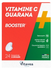 Vitavea Vitamine C Guarana 24 Comprim&eacute;s &agrave; Croquer