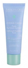 Sanoflore Hydra Ciana Fluido Idratante Lenitivo Biologico 50 ml