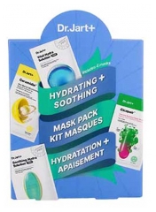 Dr. Jart+ &Aring;terfuktning + Lugnande Kit 4 Masker