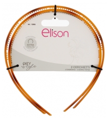 Elison 2 Diademas Negro y Tortuga