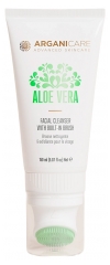 Arganicare Ansiktsreng&ouml;ringsgel med Borste Aloe Vera