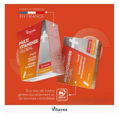 Multivitamines Avec Fer 45 Mg - Soutien Immunitaire - 30/60/120 Gélules - Fabriqué En 02/2025
