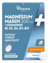 Vitavea Magn&eacute;sium + Vitamines B1 B2 B6 B9 B12 24 Comprim&eacute;s Effervescents