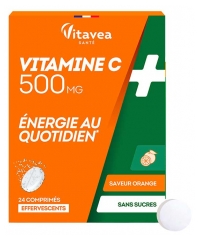 Vitavea Vitaminas C 500 mg 24 Putojančios Tabletės