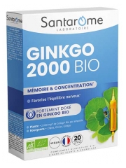 Santarome Bio Ginkgo Bio 2000 20 Ampułek