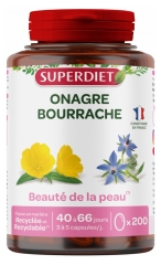 Superdiet Onagre Bourrache 200 Capsules
