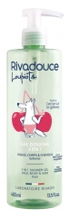 Rivadouce Ni&ntilde;o Gel de Ducha 3 en 1 Cerise sur le G&acirc;teau 400 ml