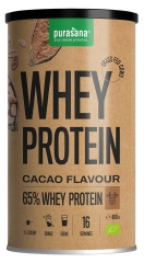 Purasana Prote&iacute;na de Suero Sabor Cacao Ecol&oacute;gico 400 g