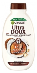 Garnier Ultra Dolce N&auml;rande Schampo f&ouml;r Torrt till Mycket Torrt H&aring;r 400 ml