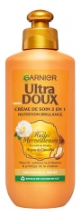 Garnier Ultra Doux Cr&egrave;me de Soin 2en1 Huiles Merveilleuses Nutrition Brillance 200 ml
