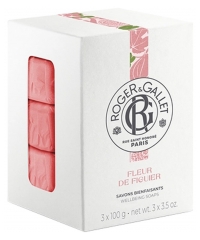 Roger &amp; Gallet Flor de Figuier 3 Jabones Ben&eacute;ficos de 100 g
