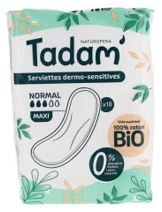 Tadam\' Maxi Normal Dermo-Sensitive Towels 18 Towels